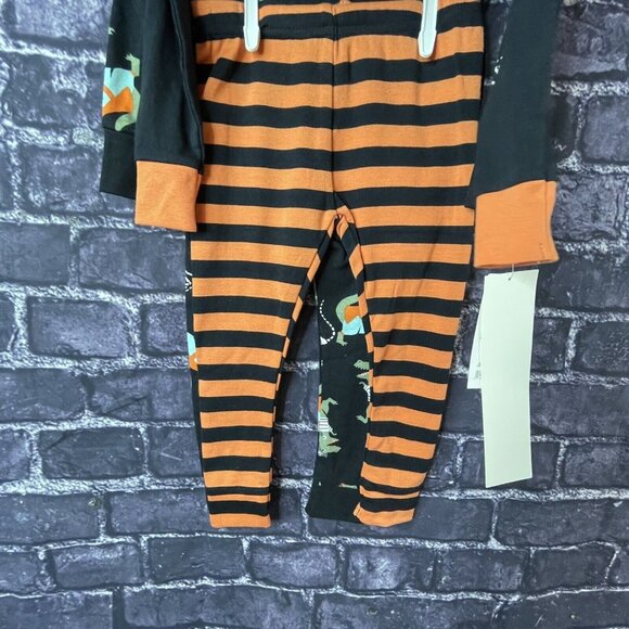 Carter's 18M Toddler Halloween Dinosaur 4pc Snug Fit Pajama Sets Just One You - Picture 7 of 12